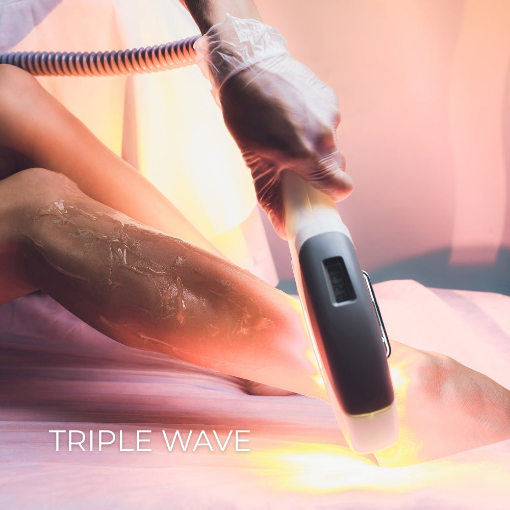 Triple Wave hair removal